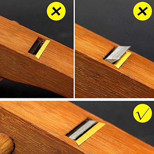 Adjustable SpokeShave with Flat Base and Metal Blade for Wood Craf...