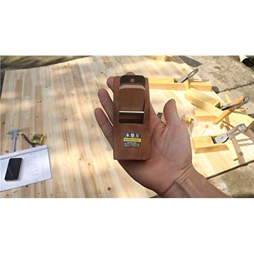 Adjustable SpokeShave with Flat Base and Metal Blade for Wood Craf...
