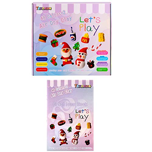 Modeling Clay KIT, Air Dry Clay with Creation Manual Seal Bags Too...