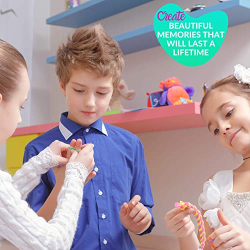 Friendship Bracelet String Kit - 276pcs Embroidery Floss and Acces...