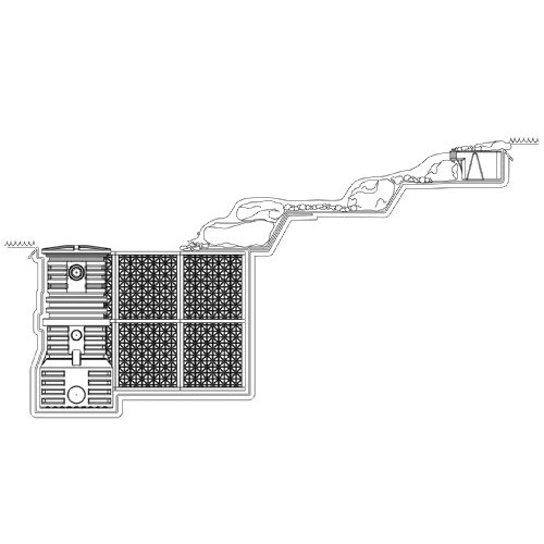 Atlantic Water Gardens EcoBlox Water Matrix Block, 31.5 gallon