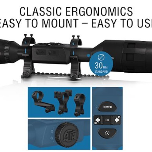 ATN Corporation X-Sight 4K PRO with Ultra HD Optics 3-14x Day/Nigh...