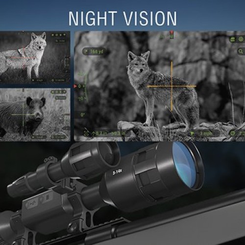 ATN Corporation X-Sight 4K PRO with Ultra HD Optics 3-14x Day/Nigh...