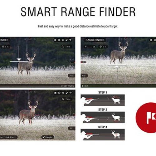 ATN Corporation X-Sight 4K PRO with Ultra HD Optics 3-14x Day/Nigh...