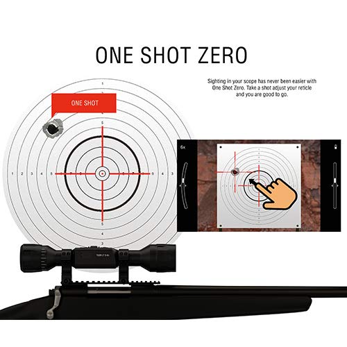 ATN TIWSTLT148X Thor LT 4-8X Thermal Rifle Scope w/10+hrs Battery ...