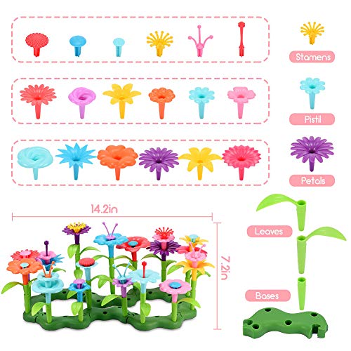 ATOPDREAM Garden Building Kits, Educational Toys Flower Garden Toy...