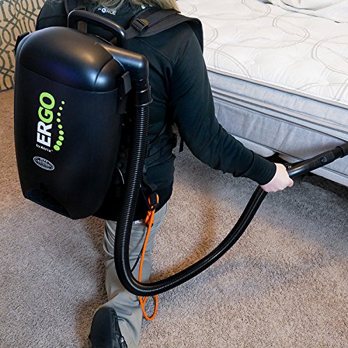 Atrix - VACBP1 HEPA Backpack Vacuum Corded 8 Quart HEPA Bag 4 Leve...
