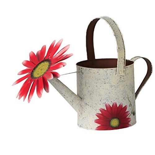 Attraction Design Antique Finish Spring Decorative Watering Can W...