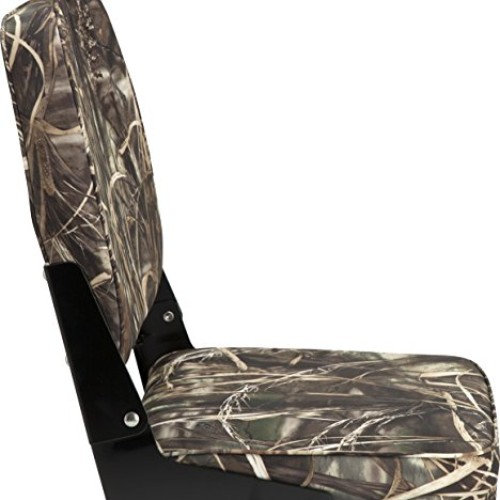 attwood 98395CAMO Low Back Fishing Seat - Camo