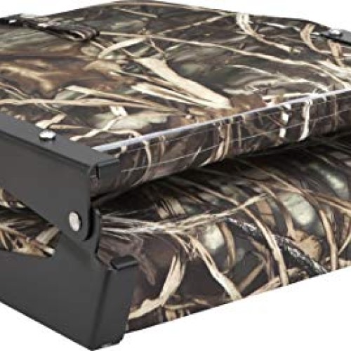 attwood 98395CAMO Low Back Fishing Seat - Camo