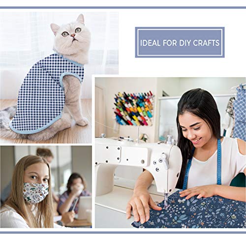 Aubliss 8pcs Fat Quarter Fabric Bundles 20 x 2050cm x 50cm C...