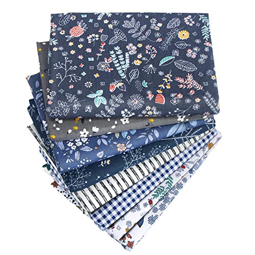 Aubliss 8pcs Fat Quarter Fabric Bundles 20 x 2050cm x 50cm C...