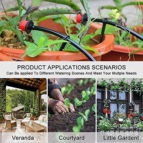 Aufee Micro Drip Irrigation Kit, Garden Watering System DIY Irriga...