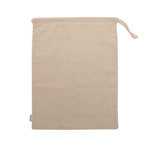 Augbunny Cotton/Linen Blend 14- by 17-1/2-inch Muslin Produce Bags...
