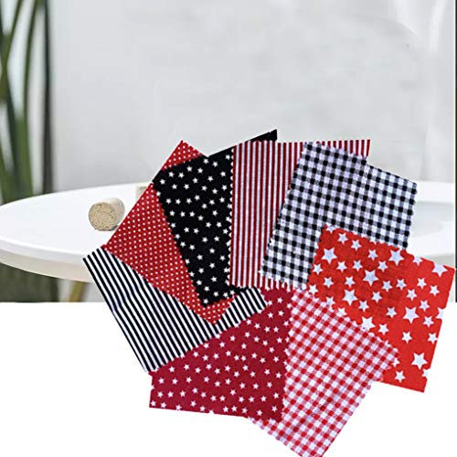 8pcs Cotton Sewing Quilting Fabric Patchwork DIY Clothing Sewing C...