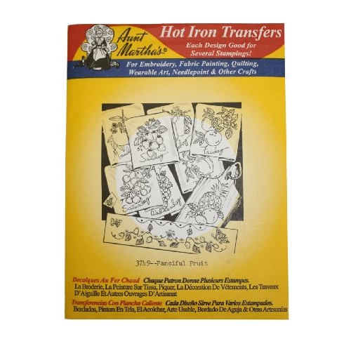 Aunt Marthas Iron On Transfer Patterns for Stitching, Embroidery ...