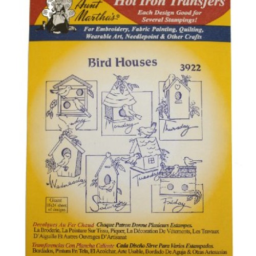 Aunt Marthas Iron On Transfer Patterns for Stitching, Embroidery ...