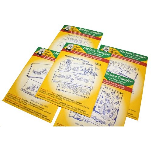 Aunt Marthas Iron On Transfer Patterns for Stitching, Embroidery ...