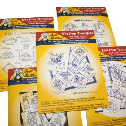 Aunt Marthas Iron On Transfer Patterns for Stitching, Embroidery ...