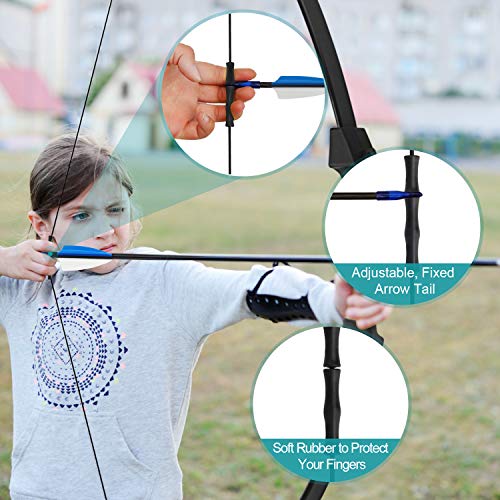 Archery Bow and Arrow Set Recurve Bow Outdoor Sports Game Hunting ...