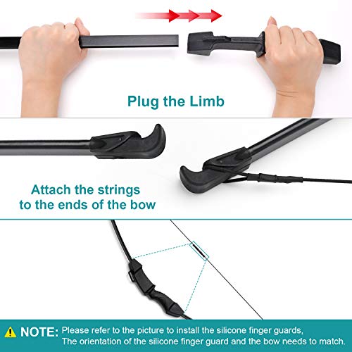 Archery Bow and Arrow Set Recurve Bow Outdoor Sports Game Hunting ...