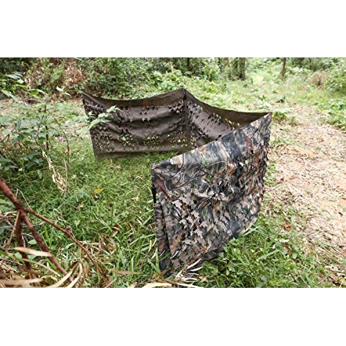 Auscamotek Ground Blind 5×10 Feet for Deer Hunting Turkey Blinds C...