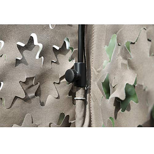 Auscamotek Ground Blind 5×10 Feet for Deer Hunting Turkey Blinds C...