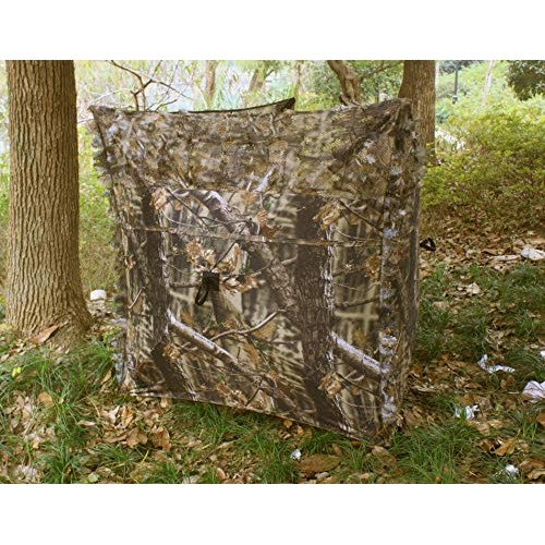 Auscamotek Leafy Hunting Blind Portable Ground Blind, Quick Setup ...