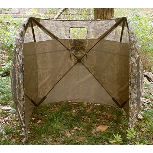Auscamotek Leafy Hunting Blind Portable Ground Blind, Quick Setup ...