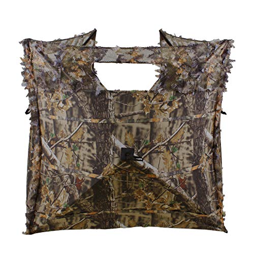 Auscamotek Leafy Hunting Blind Portable Ground Blind, Quick Setup ...