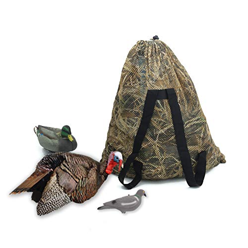 Auscamotek Mesh Duck Decoys Bags with Waterfowl Hunting Blinds Goo...
