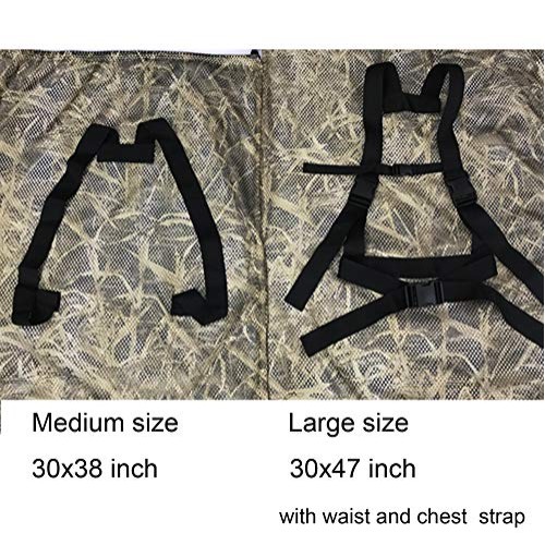 Auscamotek Mesh Duck Decoys Bags with Waterfowl Hunting Blinds Goo...