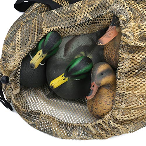 Auscamotek Mesh Duck Decoys Bags with Waterfowl Hunting Blinds Goo...