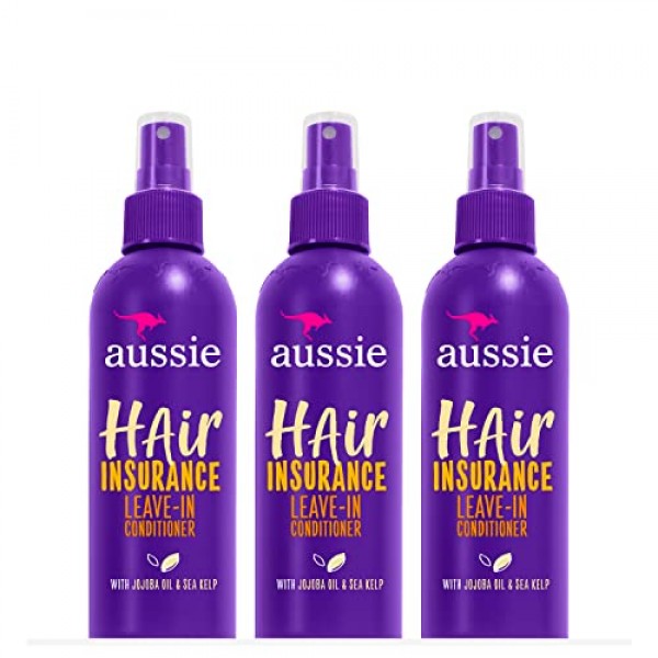 Aussie Leave in Conditioner Spray, with Jojoba & Sea Kelp, Hair In...