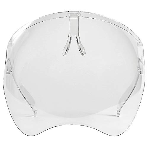 Safety Clear Face Shield With Glasses - Fashion Reusable...
