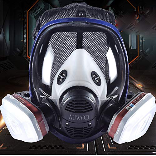 17in 1 Reusable Full Face Respirator Widely Used in Paint Sprayer,...