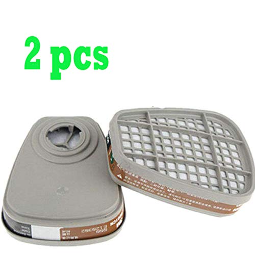 17in 1 Reusable Full Face Respirator Widely Used in Paint Sprayer,...