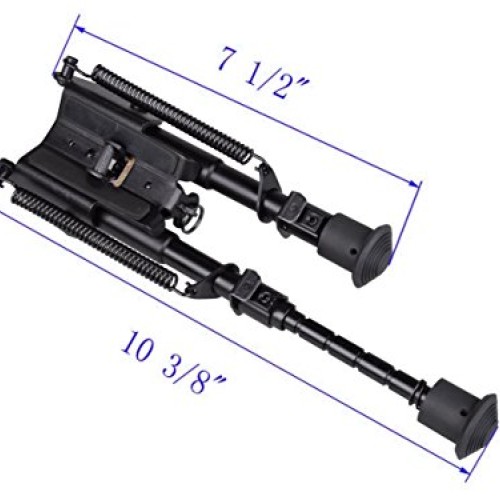 AVAWO Hunting Rifle Bipod - 6 Inch to 9 Inch Adjustable Super Duty...