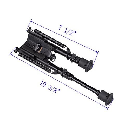 AVAWO Hunting Rifle Bipod - 6 Inch to 9 Inch Adjustable Super Duty...