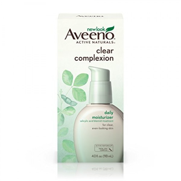 Aveeno Clear Complexion Blemish Treatment Daily Moisturizer, 4 Oz