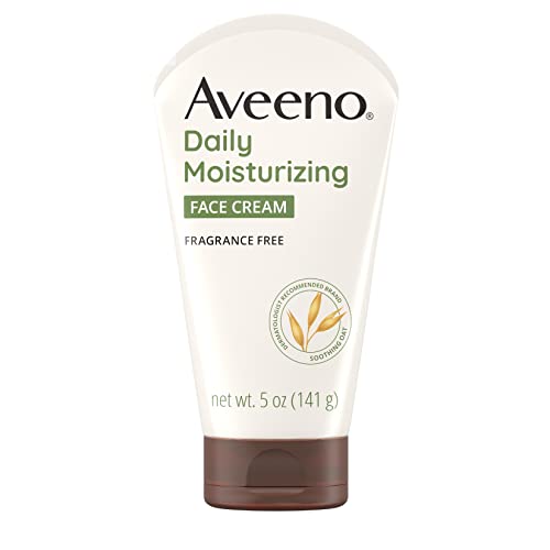 Aveeno Daily Moisturizing Fragrance-Free Prebiotic Oat Face Cream ...