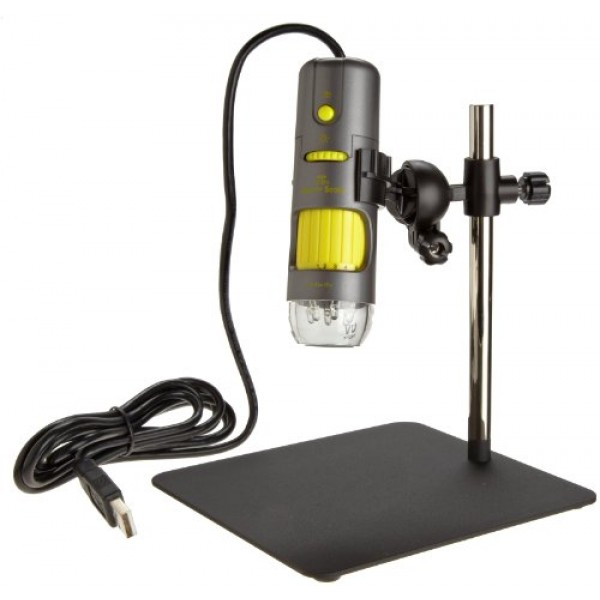 Aven 26700-205 Digital Handheld Microscope, 10x-200x Magnification...