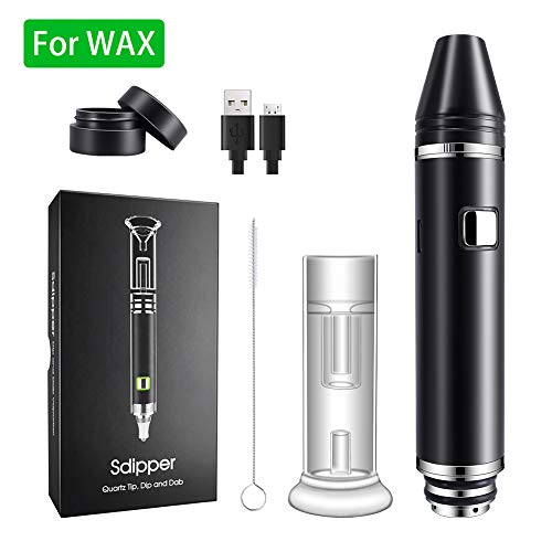 Vaporizer for Wax/Concentrate,with Quartz Spule and Ceramic Plate,...