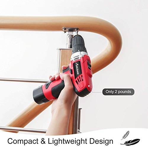 AVID POWER 12V Cordless Drill, Power Drill Set with 22pcs Impact D...
