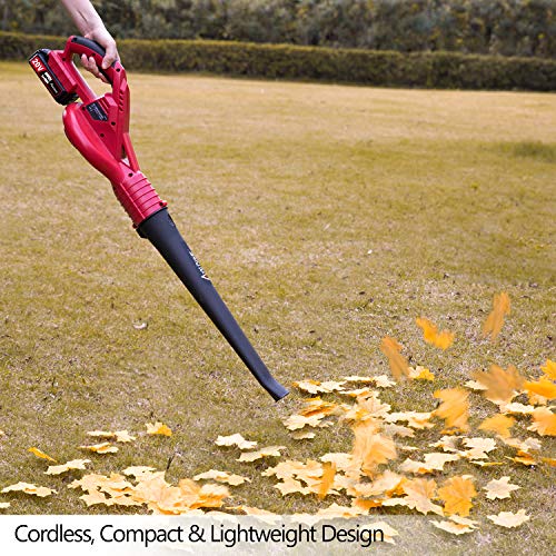 AVID POWER Cordless Leaf Blower, 20V MAX Lithium Battery Powered C...