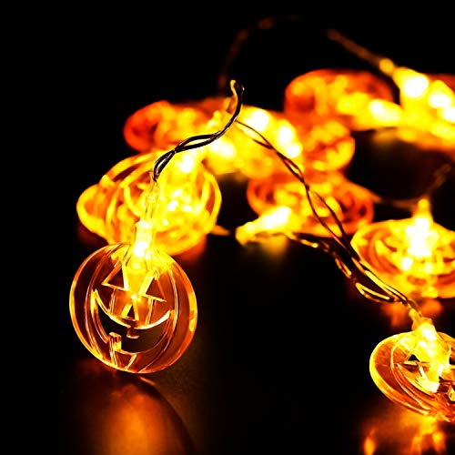 AWAVO Halloween String Lights, Set of 3 Total 90 LED 49.2 FT Holid...