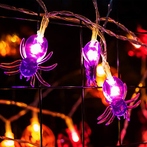 AWAVO Halloween String Lights, Set of 3 Total 90 LED 49.2 FT Holid...