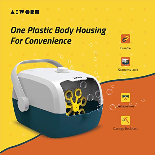 Bubble Machine for Kids, Automatic Bubble Blower - Portable Auto B...