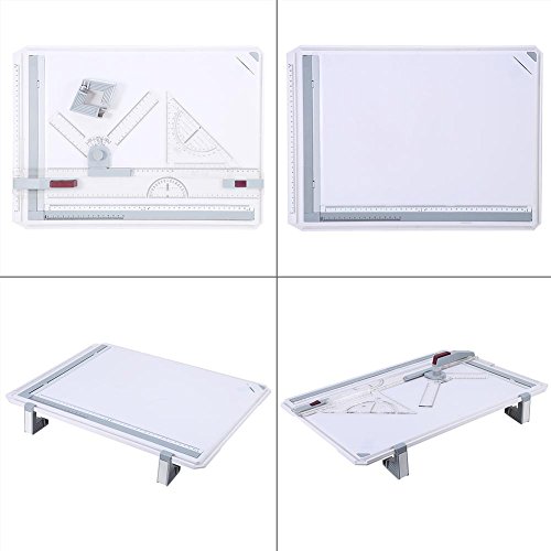 A3 Drawing Board Set, Multi-Functional A3 Drawing Board Table Kit ...