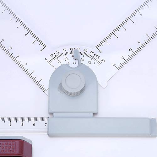 Drawing Board, Pro A3 Drawing Board Table with Clear Rule Parallel...
